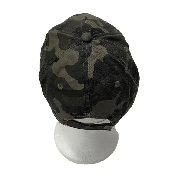 Camo Baseball Cap Olive Green Adjustable Casual Everyday Hat - Picture 4 of 6